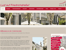 Tablet Screenshot of friedrichstrasse-bonn.de